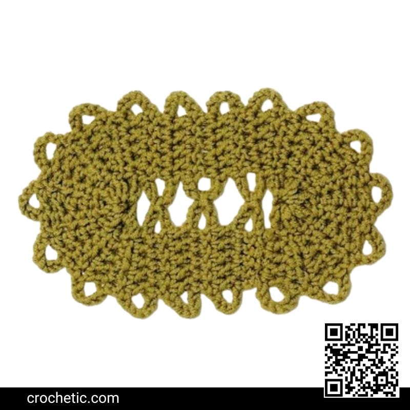 Beyond the Square, Green Motif – Crochet Pattern