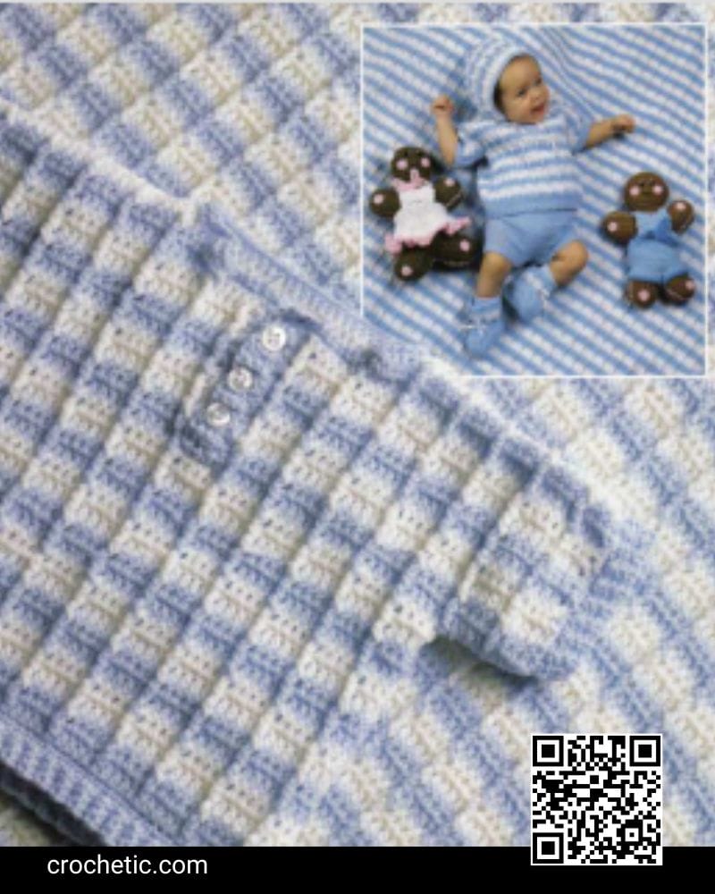 Gingerbread Baby Set - Crochet Pattern