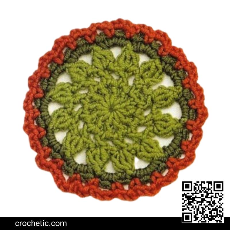 Round Crochet Motif #11 – Crochet Pattern