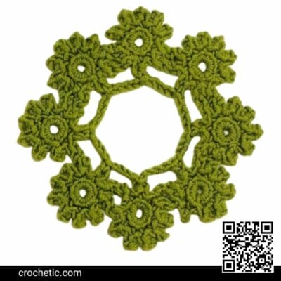 Round Crochet Motif #17 – Crochet Pattern