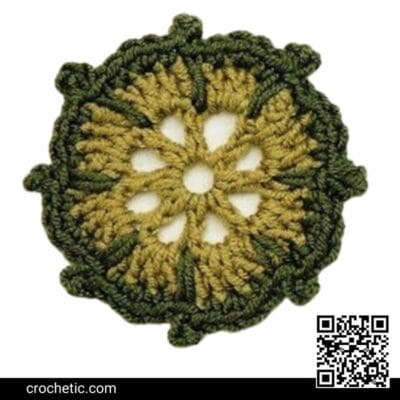 Round Crochet Motif #27 – Crochet Pattern