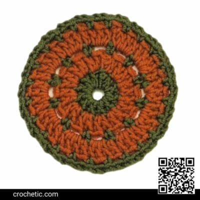 Round Crochet Motif #28 – Crochet Pattern