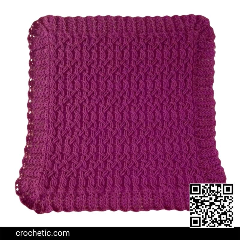 Shamrock Crochet Baby Blanket Pattern
