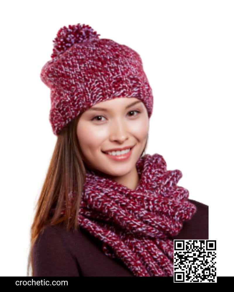 Jackie's Hat and Scarf - Crochet Pattern