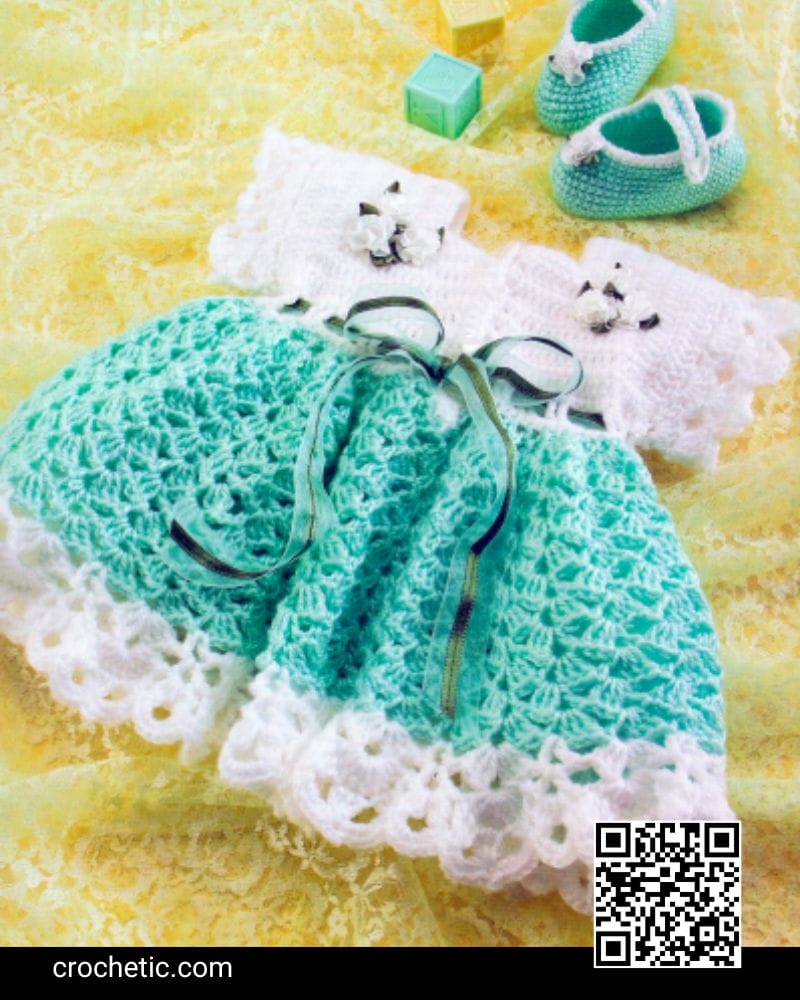 Morning Glory Baby Dress - Crochet Pattern