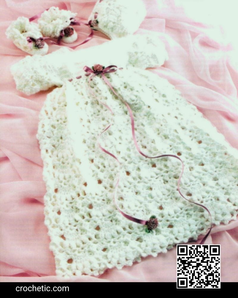 Lily of the Valley Baby Dress - Crochet Pattern