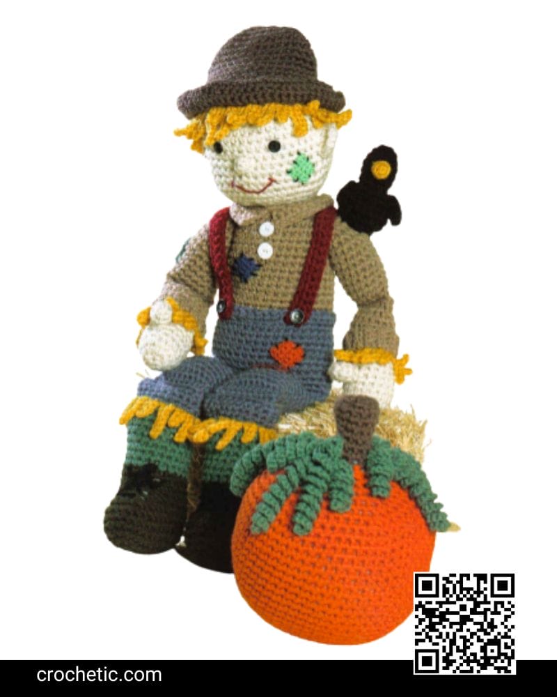 Scarecrow & Pumpkin - Crochet Pattern