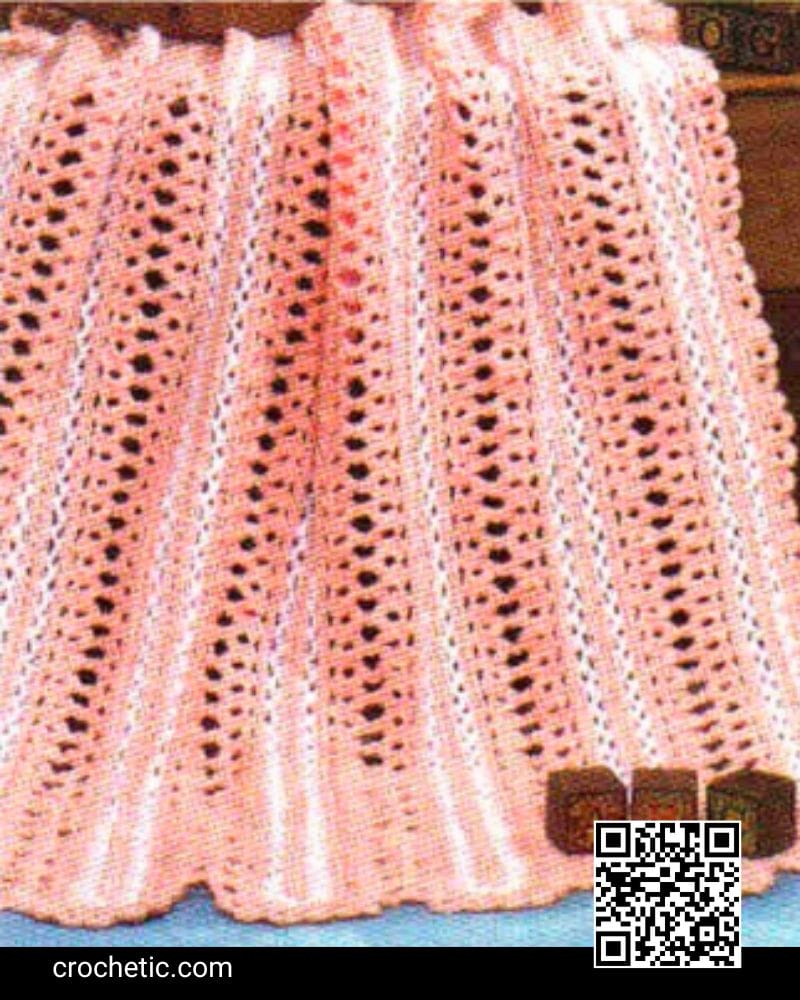 Mile-a-Minute Baby Blanket - Crochet Pattern