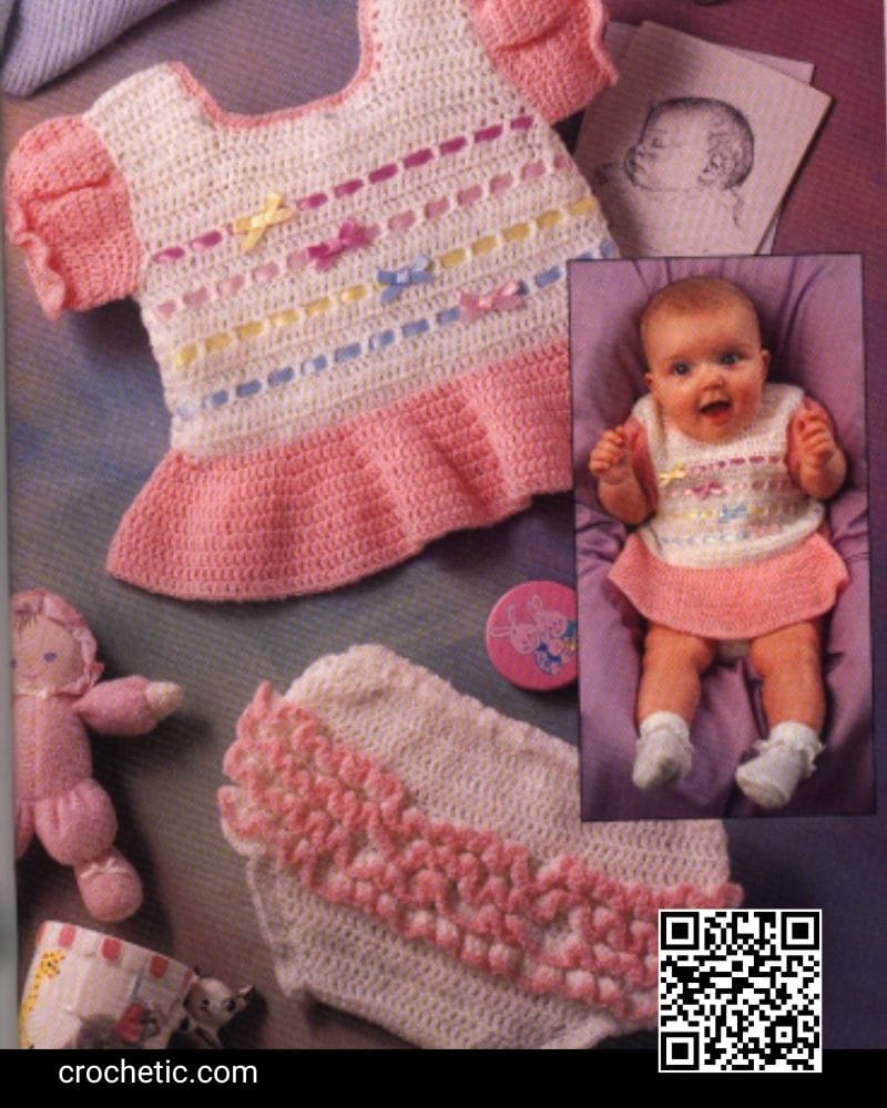 Ribbons & Ruffles - Crochet Pattern
