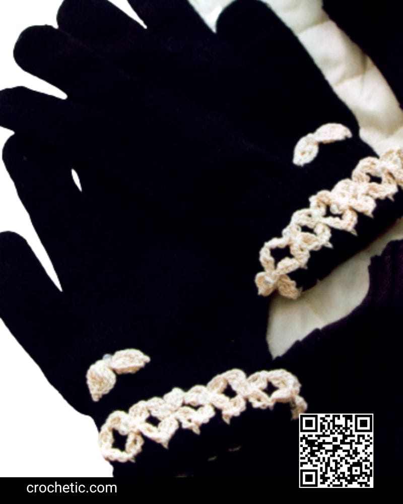 Glove Trims - Crochet Pattern