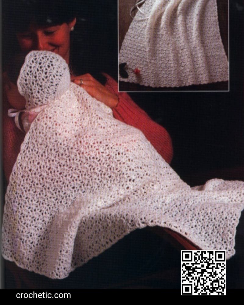 Mother's Love Blanket & Cap - Crochet Pattern