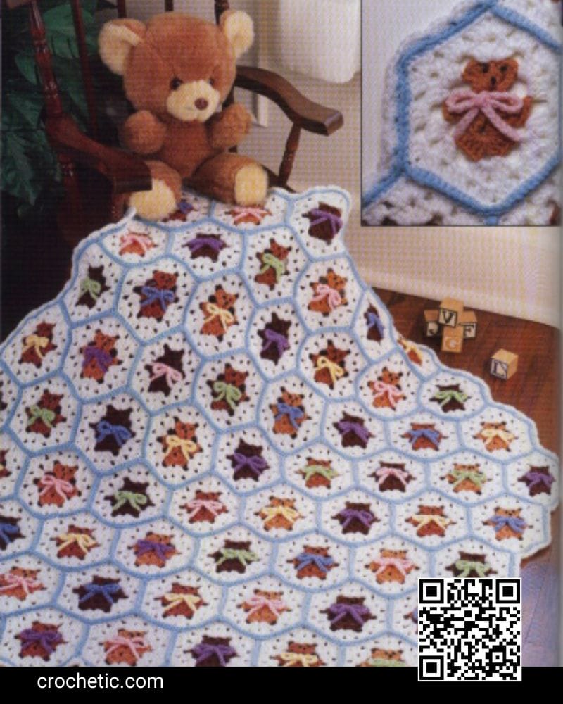 Granny Bear Afghan - Crochet Pattern