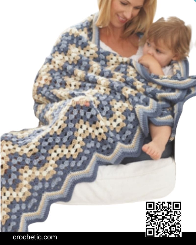 Granny Goes Ripple - Crochet Pattern