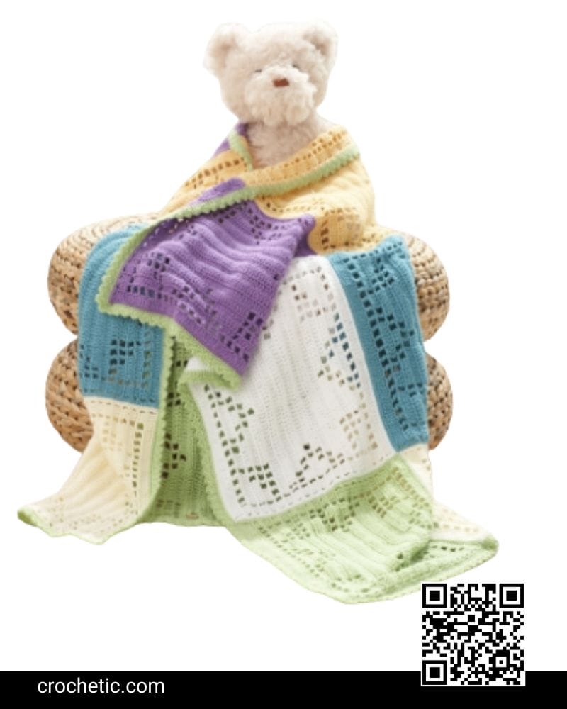 Starlight Baby Blanket - Crochet Pattern