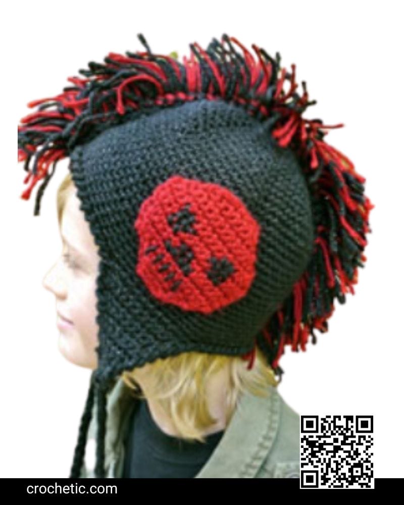 Mohawk Hat - Crochet Pattern