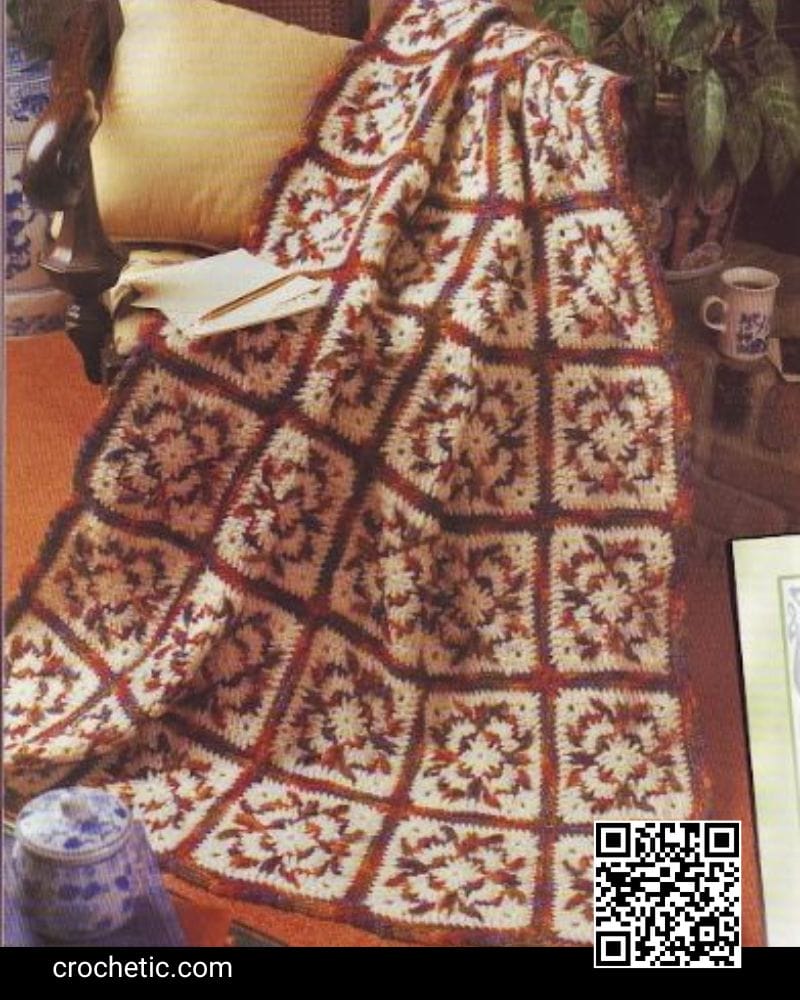Afghan Romance - Crochet Pattern