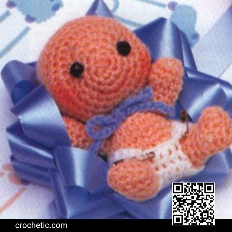 Baby Bow Trims - Crochet Pattern
