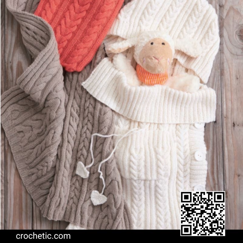 Baby Schlafsack - Crochet Pattern