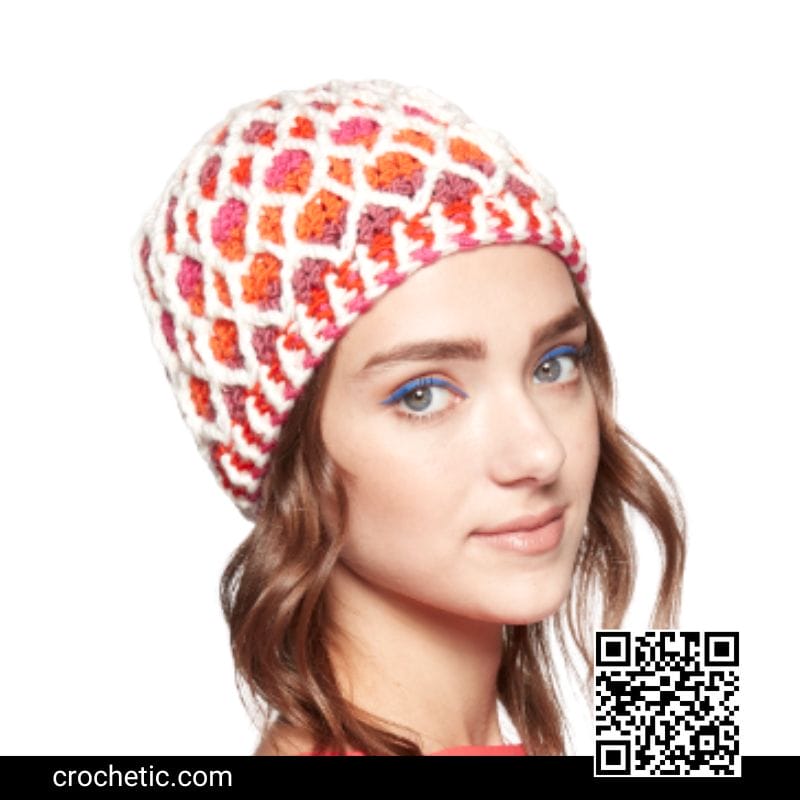 Honeycomb Hat - Crochet Pattern