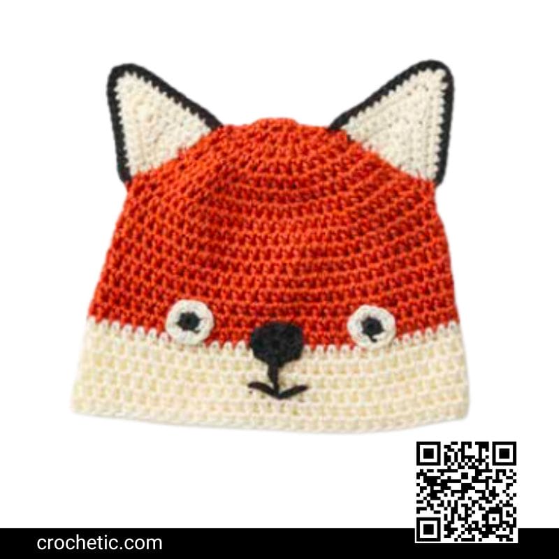 Fox Hat - Crochet Pattern