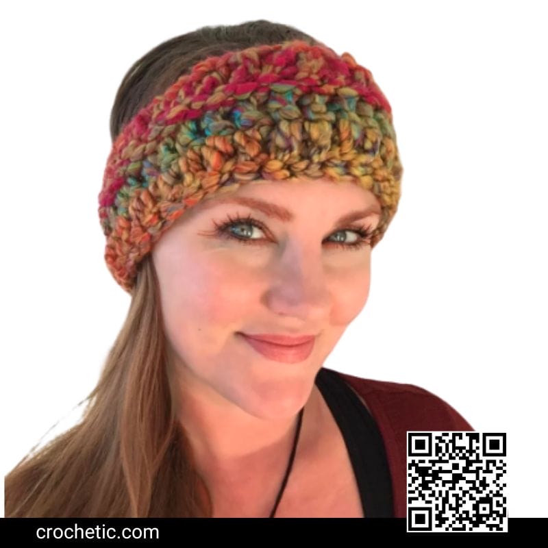 Funky Chunky Headband - Crochet Pattern