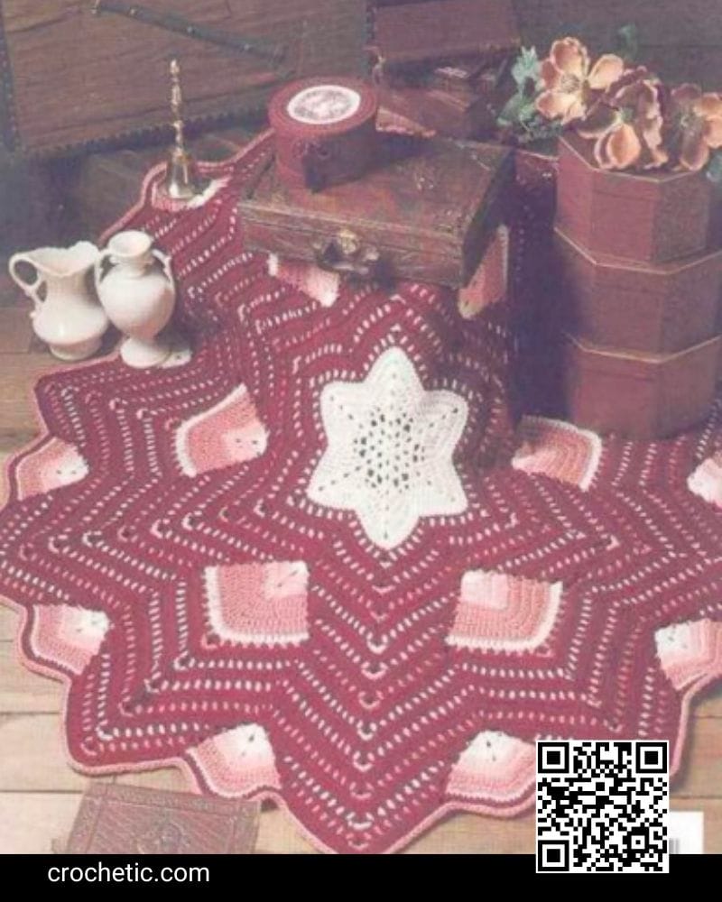 Patchwork Star Afghans - Crochet Pattern