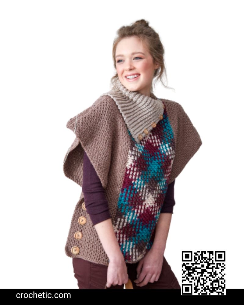 Argyle Pullover - Crochet Pattern