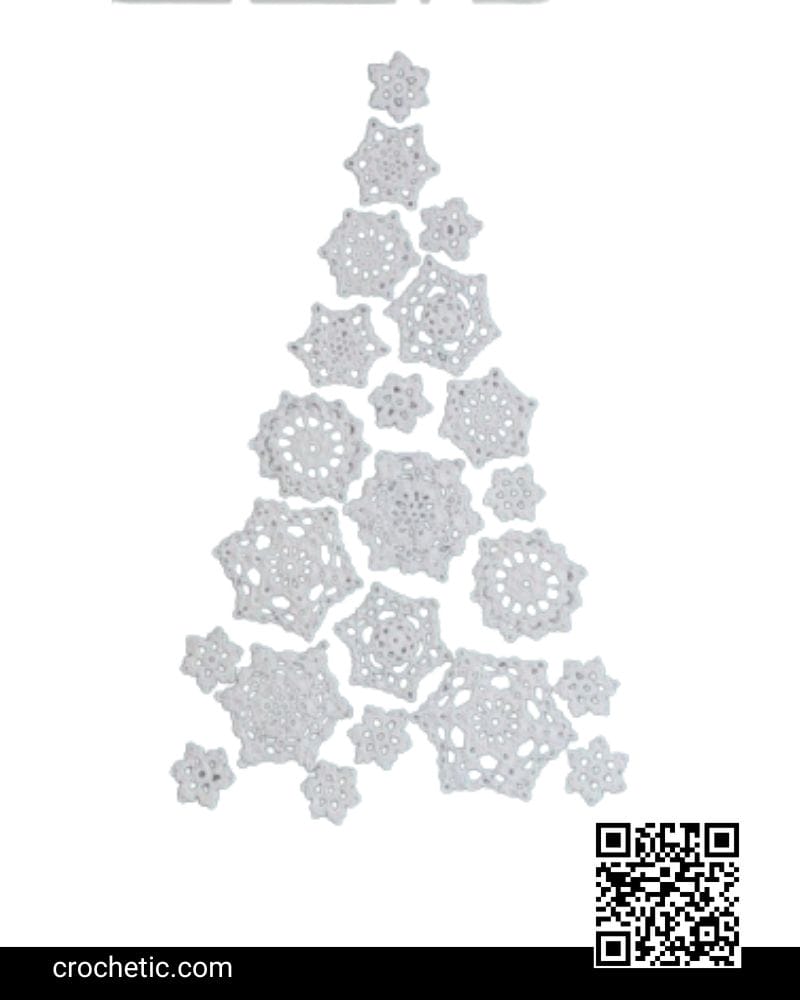 Tree of Snowflakes - Crochet Pattern