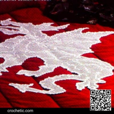 Dragon Fantacy Fillet - Crochet Pattern