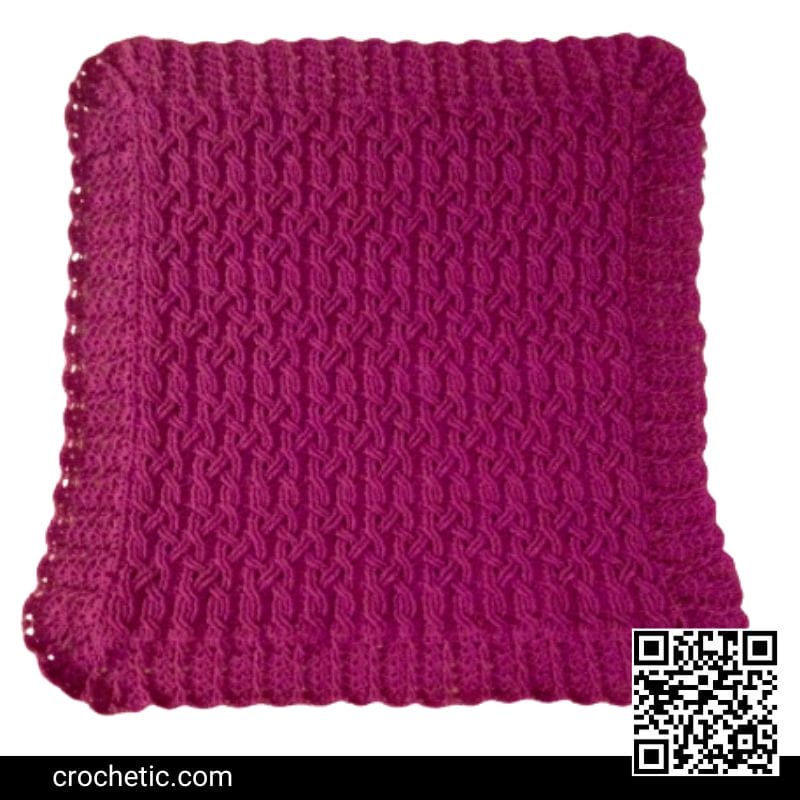 Celtic Shamrock Blanket - Crochet Pattern