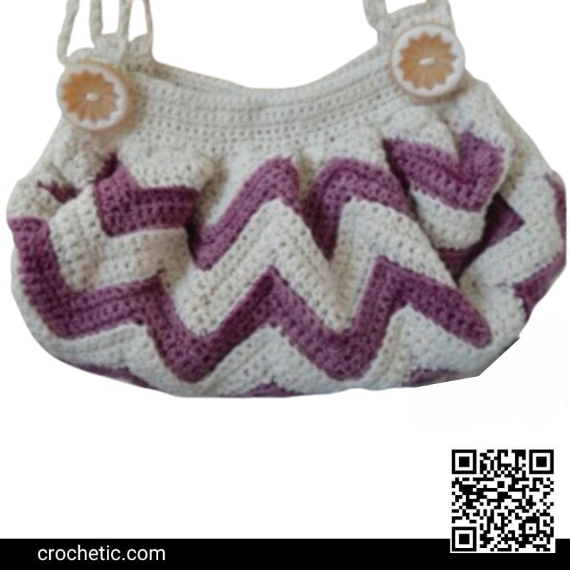 The FatBottom Chevron Bag - Crochet Pattern