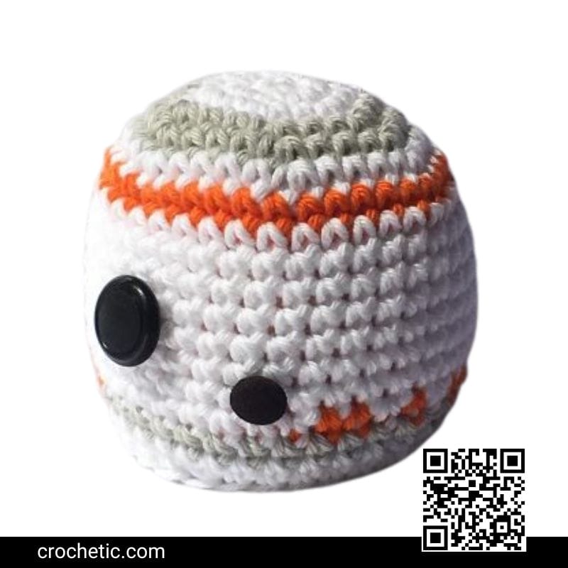 BB-8 Chocolate Orange Cover - Crochet Pattern