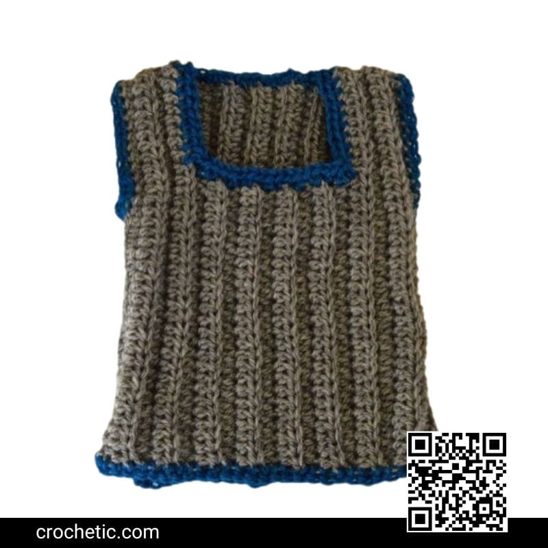 Baby Armour Vest - Crochet Pattern