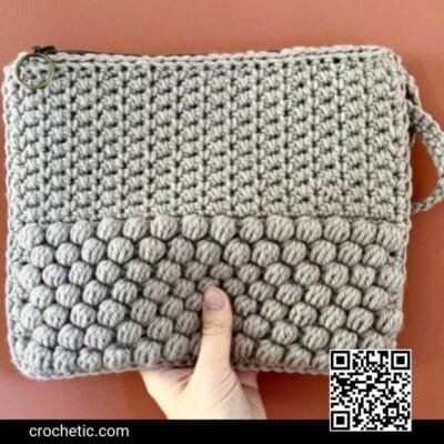Bobble Clutch - Crochet Pattern