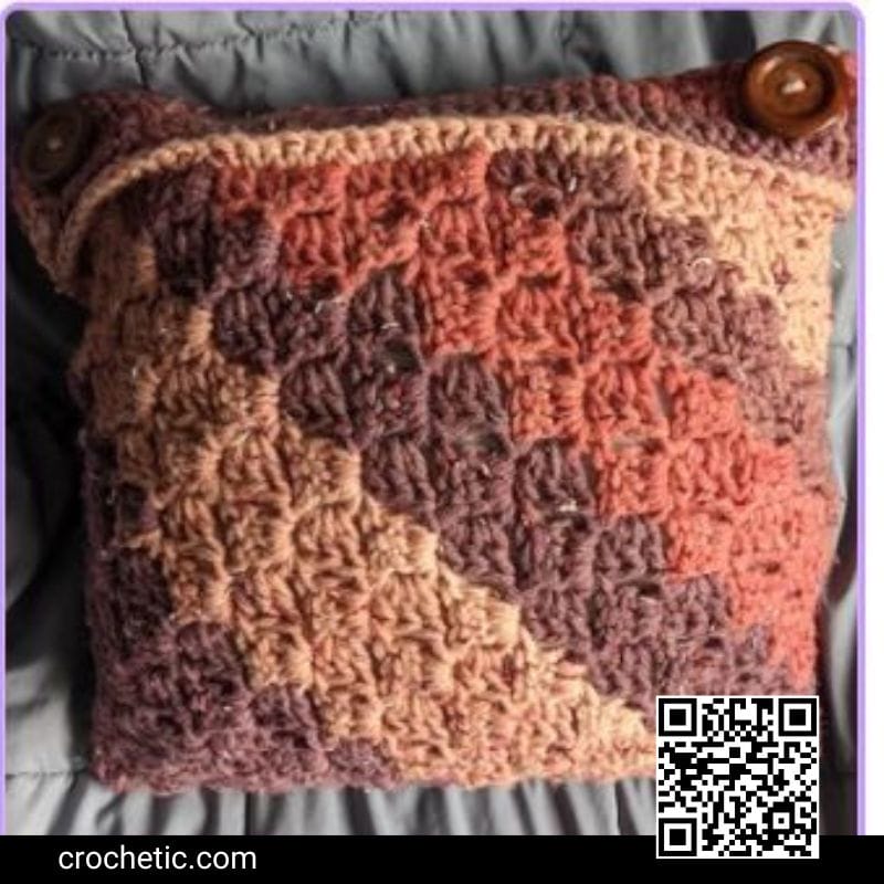 Border Pillow - Crochet Pattern