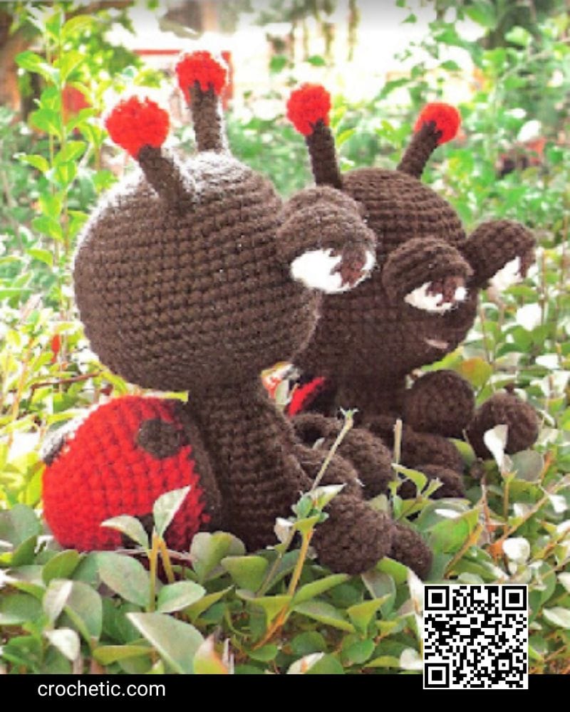 Bug-Eyed Ladybug – Crochet Pattern