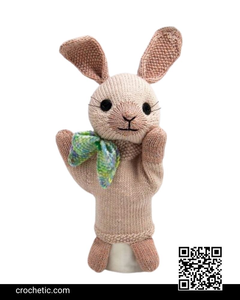 Bunny Puppet - Crochet Pattern