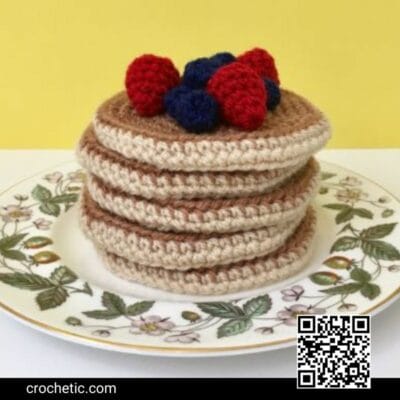 Buttermilk Pancakes - Crochet Pattern