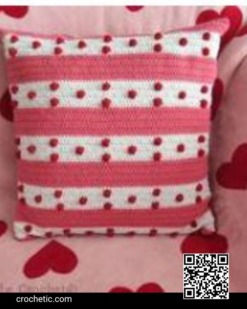 Candycake Pop Cushion - Crochet Pattern