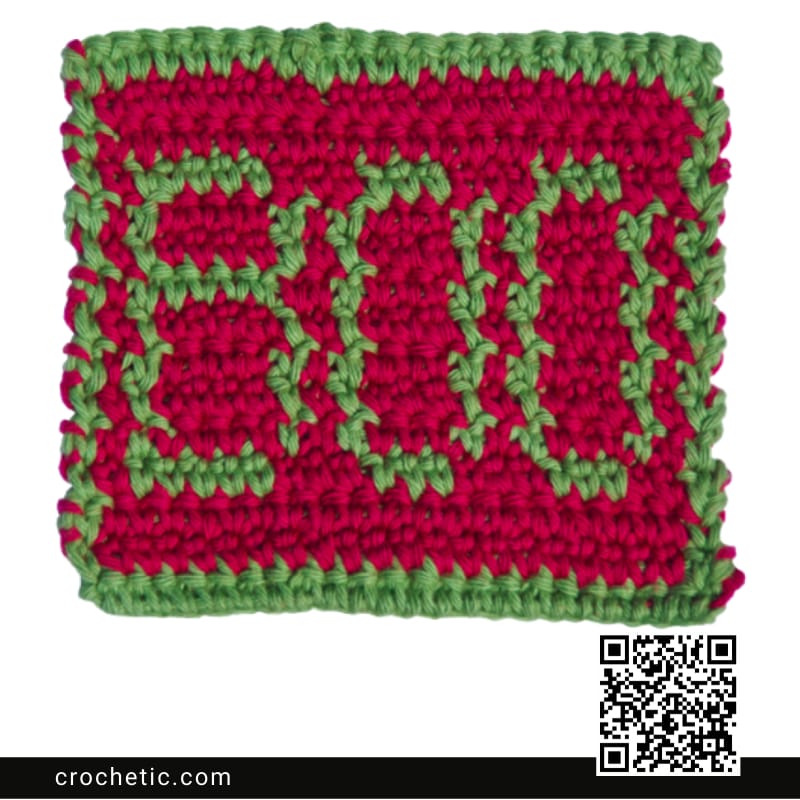 Boo Coasters - Crochet Pattern