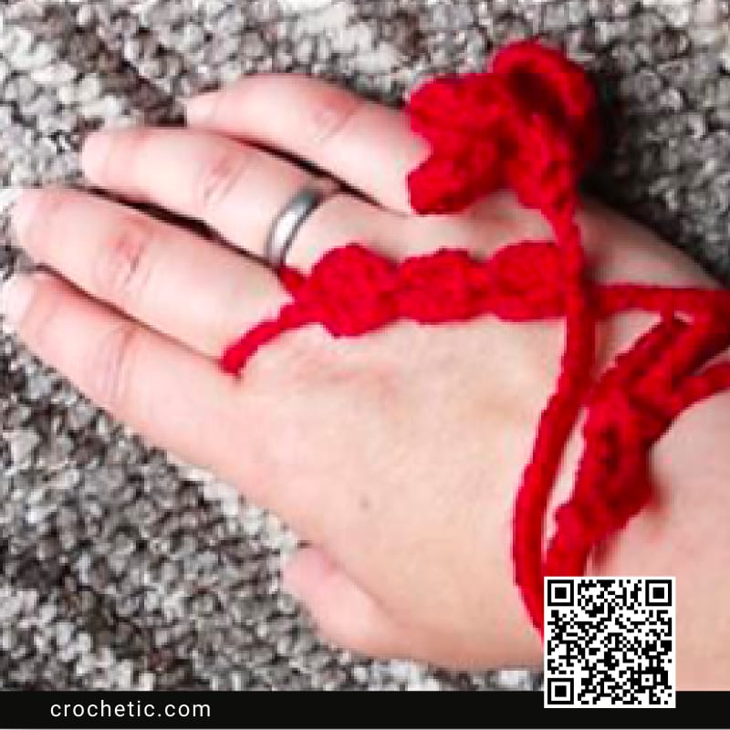 Hand Ornaments - Crochet Pattern