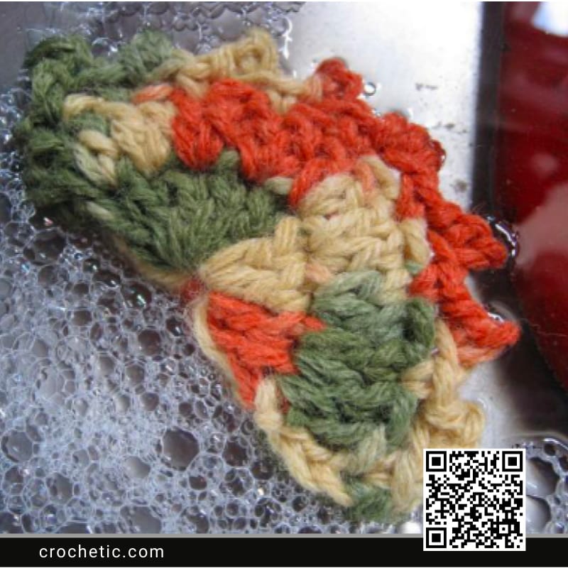Half a Scrubbie - Crochet Pattern