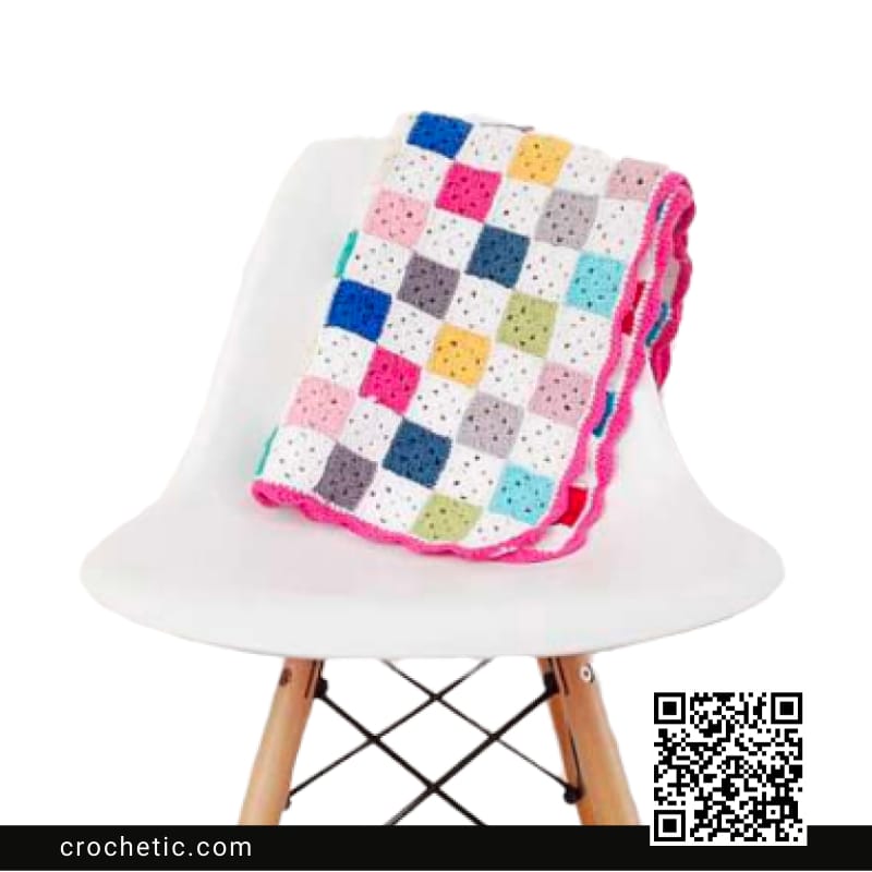 Granny Square Blanket - Crochet Pattern