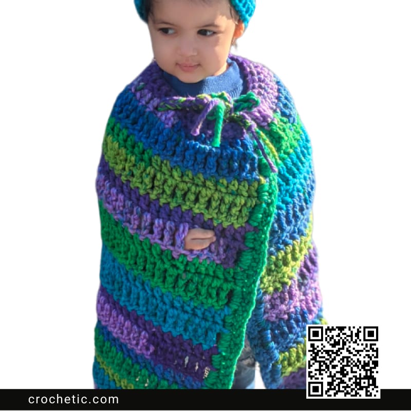 Carseat cape blanket - Crochet Pattern