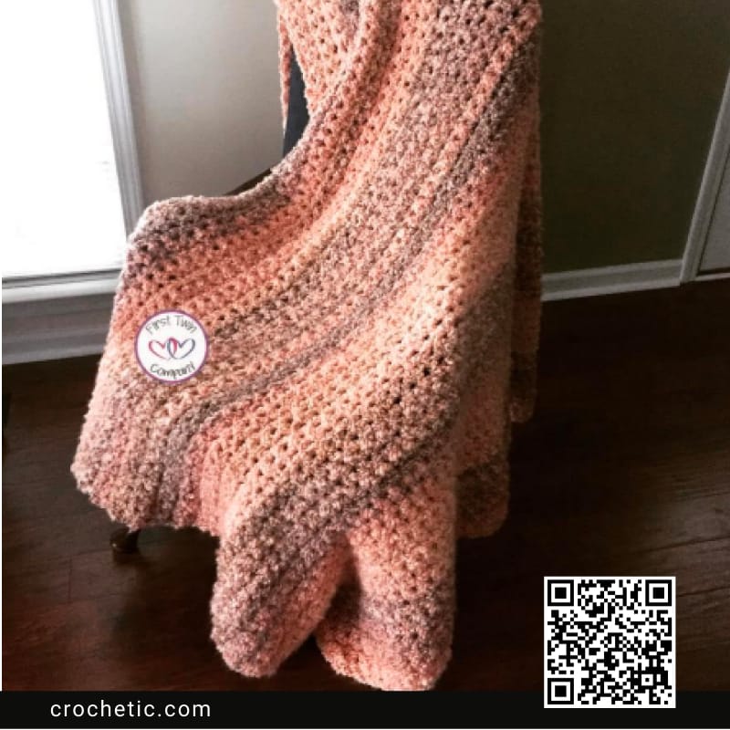 Quick Fuzzy Blanket - Crochet Pattern