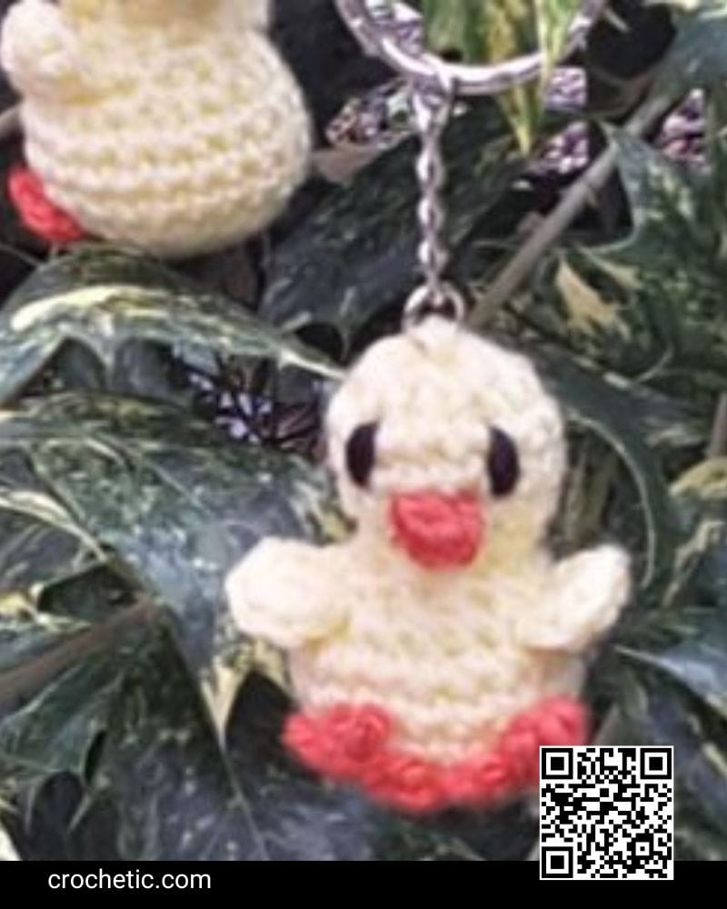 Chick Keychain - Crochet Pattern