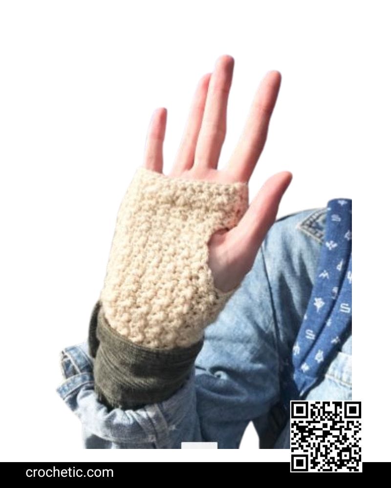 Chilly Figureless Gloves - Crochet Pattern