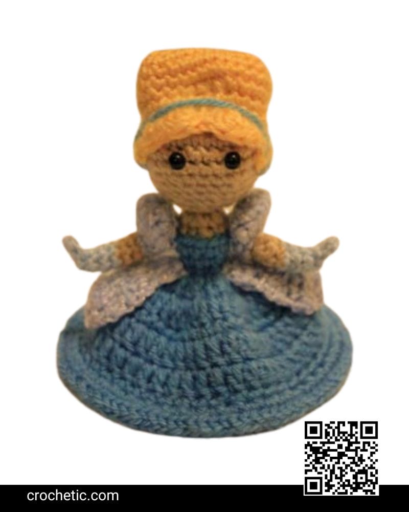 Cinderella Amigurumi Doll - Crochet Pattern