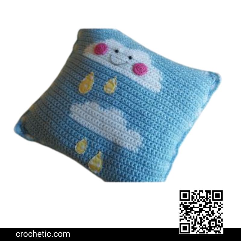 Clouds Cushion Cover - Crochet Pattern
