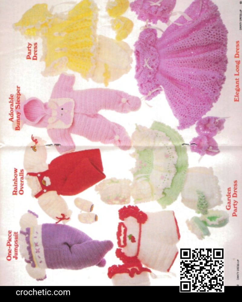 Dainty Dress-Ups – Crochet Pattern